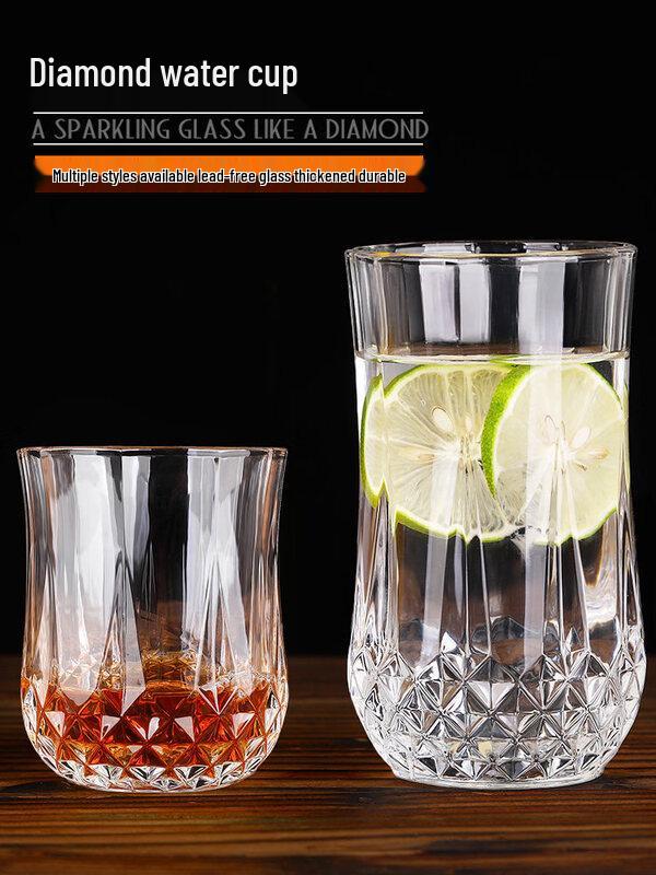 ZISIZ Průhledný skleněný pivní hrnek