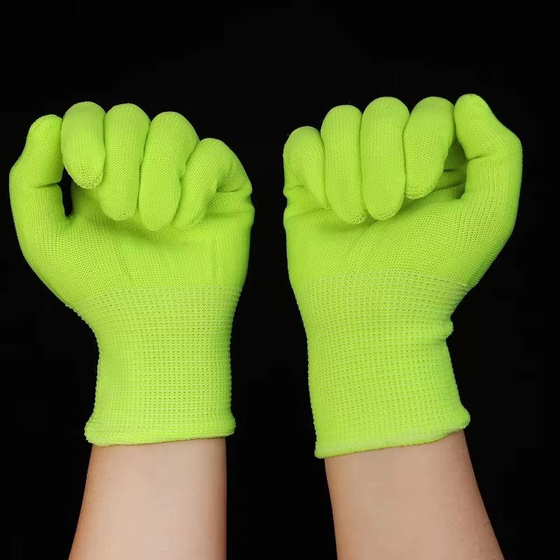 Fluorescent Green Gloves Glow In UV Neon Glove Neon Party Supplies Glow In Blacklight UV Light Theme Party For Birthday Decor