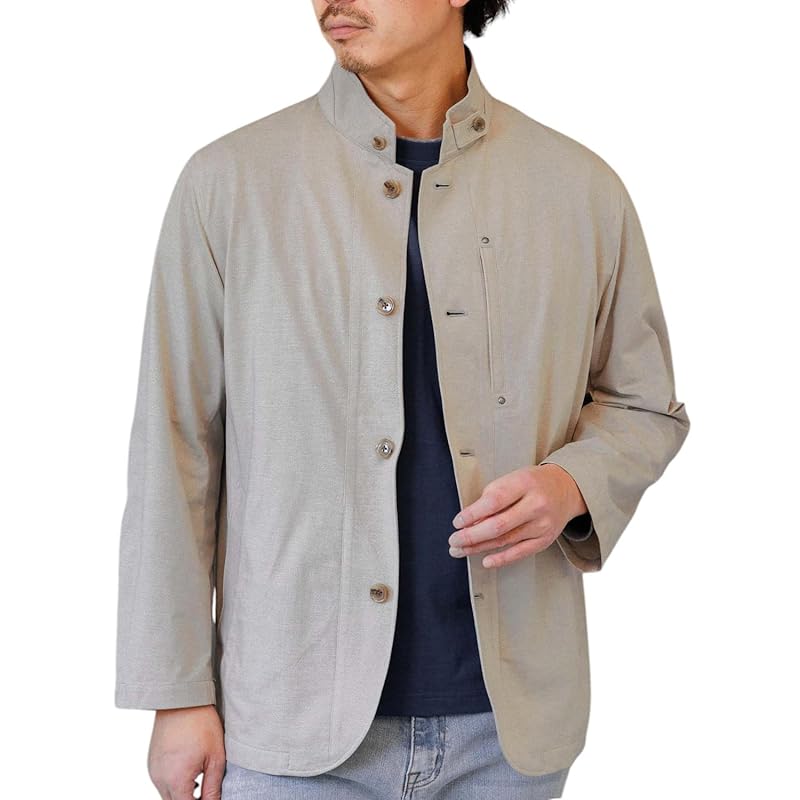

[INSPIRE] inspire men s jacket stretch light lightweight clothes spring summer autumn outer casual business business casual father s day Fashionable
