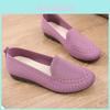 Comfortable Breathable Mesh Slip On Flat Shoes For Women With Round Toe Design