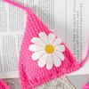 1011 New European and American Neck Split Swimsuit Sexy Bikini
