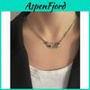 Minimalistisches Geometrisches Doppellagiges Edelstahl-Halsband für Damen und Herren