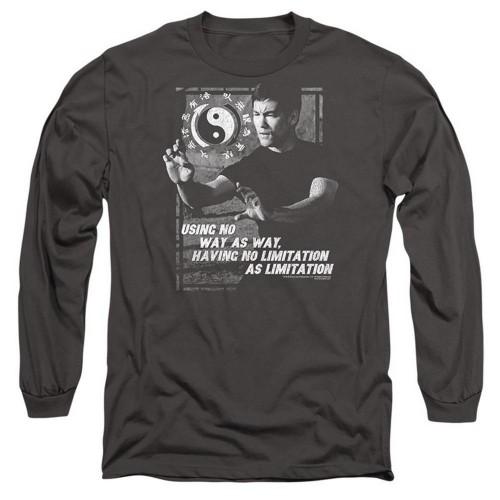 Bruce Lee Unisex Adult No Way As A Way Long-Sleeved T-Shirt