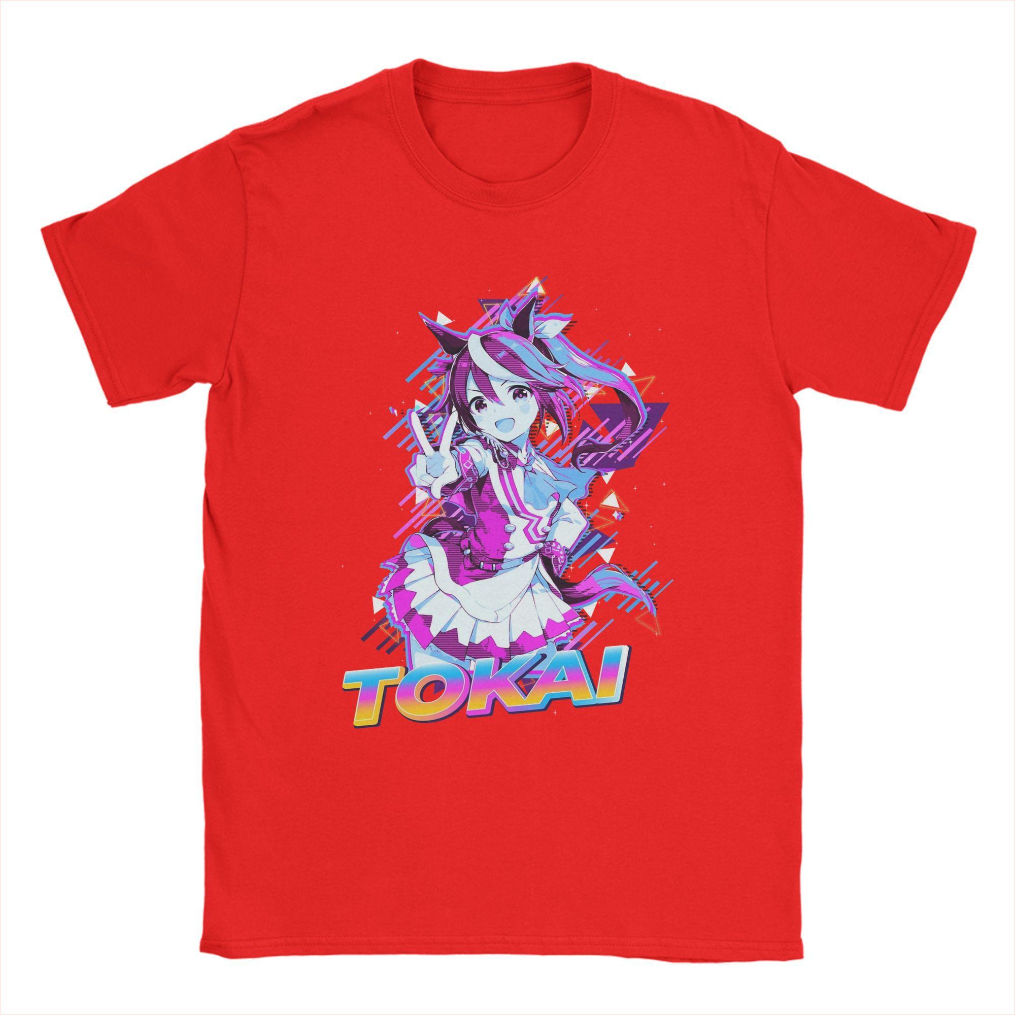 

Печатная футболка Tokai Teio Uma Musume Pretty Derby Аниме для Мужчин Женщин 100% Хлопок Футболки Одежда с Коротким Рукавом S