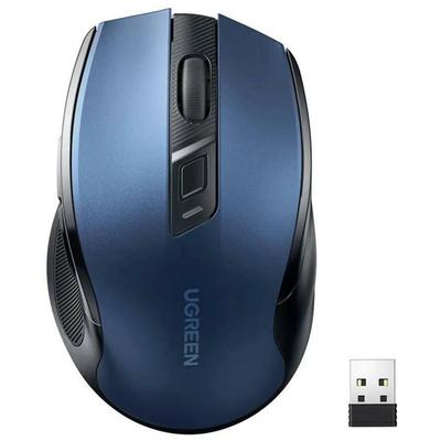 Precision Wireless Mouse USB 24GHz Bluetooth 50 Optical 4000 DPI Blue