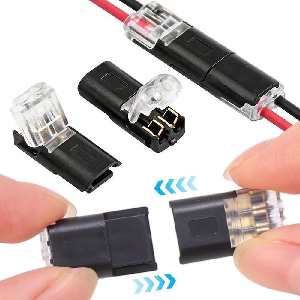 D1 D2 D3 Quick Splice Wire Connectors Solderless Push in Cable Terminal Set Auto Car LED Audio Fast Electrical Joint Block Kit