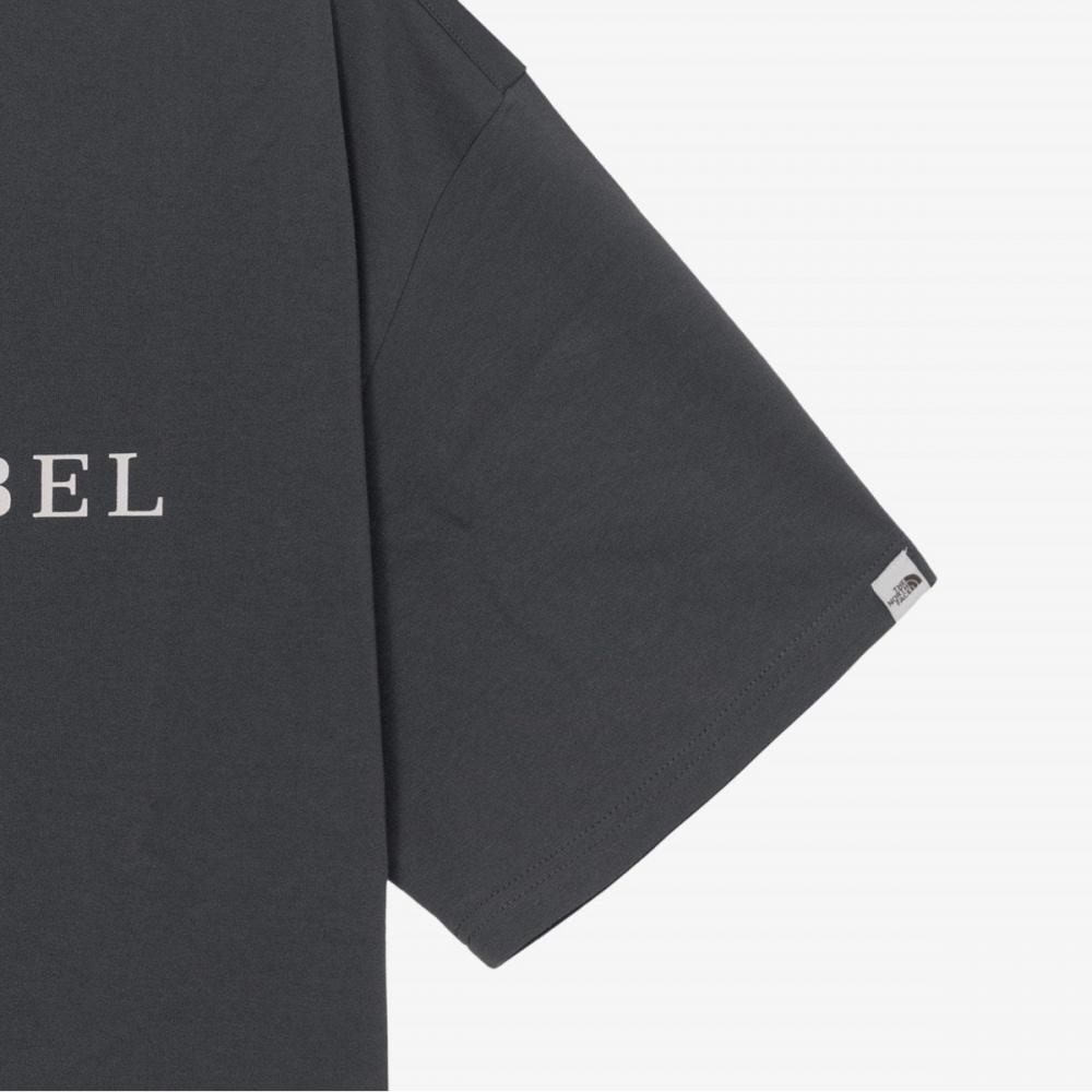 The North Face Signature Short Sleeve Tee Charcoal Grey Nt7ur26l