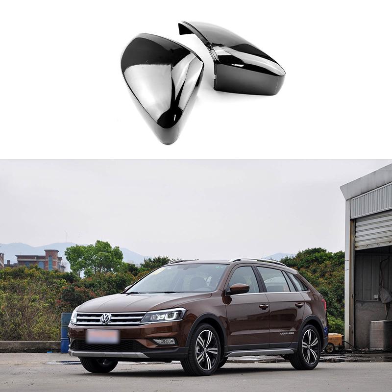 

Gloss Black Rearview Mirror Cover for 2013-2019 VW Polo, Lavida, Lamando Bright Black - Right