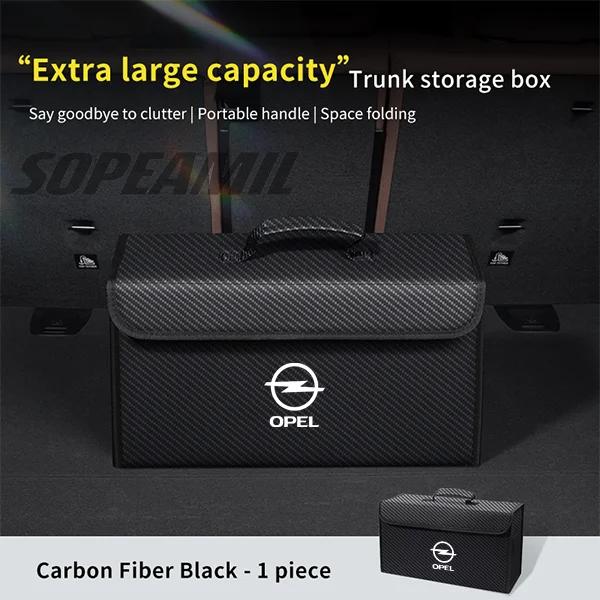 Car Trunk Storage Box Organizer Foldable Stowing Tidying Bag For Opel OPCline Combo Delica GTC INSIGNIA MOKKA Tigra Zafira Vivar