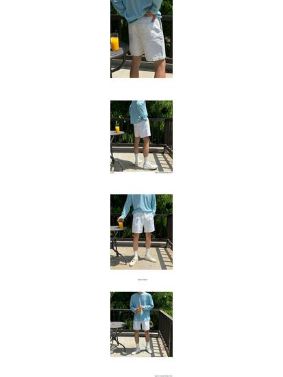 MYQ Retro Prané Pánské Džínové Šortky - Volné Ležérní Letní Středně Dlouhé Korejský Styl Trendy Pětiprvkové Kalhoty