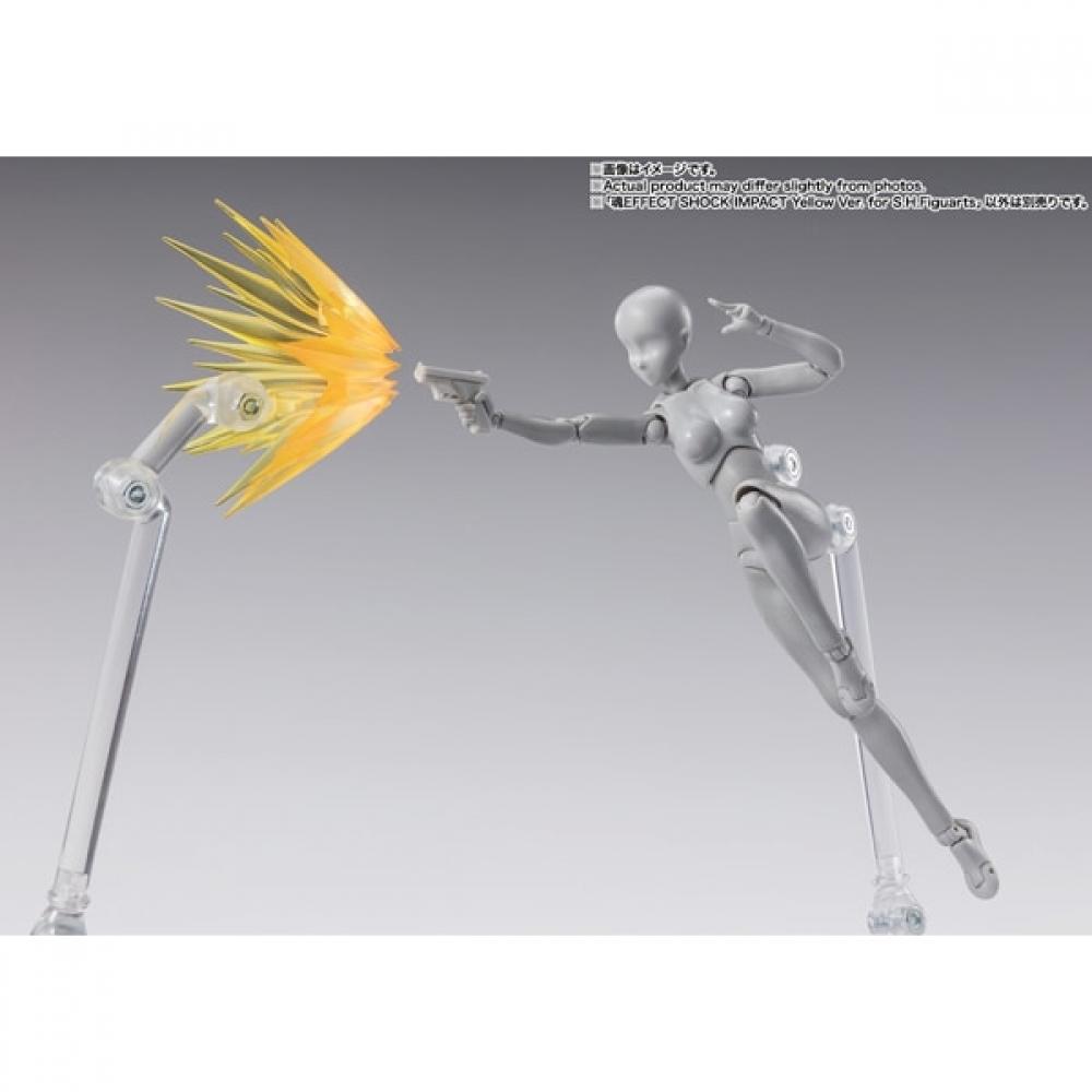 Bandai Spirits Soul Effect Shock Impact Yellow Ver. For ShFiguarts  Figuarts  [figure Accessories]
