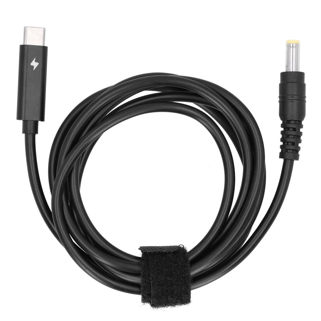 Quick Charging Cable Type C Charging Port DC5.5x2.5MM Interface for Notebook Power Charger