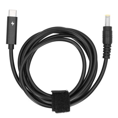 Schnellladekabel Typ C Ladeanschluss DC5.5x2.5MM Schnittstelle für Notebook-Netzteil