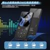 Qosea MP3 Player with Built-in 64GB Storage, Bluetooth 5.0, Built-in Speaker, Hi-Fi Sound Quality, 2.4-inch Screen, OTG Compatible, Black