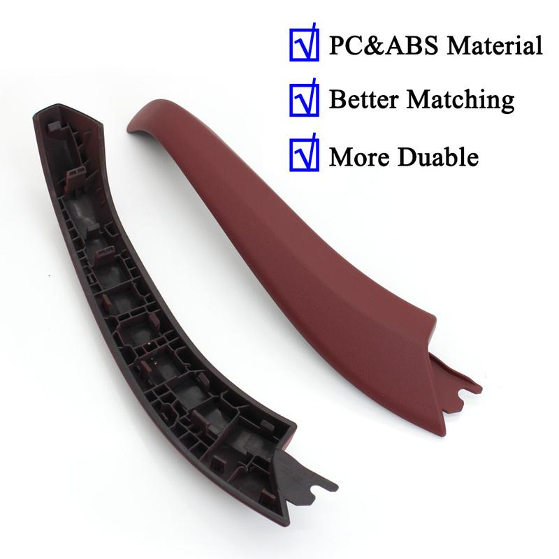 G01 G02 Ide Door Pull Handle Outer Cover Door Inner Handle Trim Replacement For BMW X3 X4 F97 F98 2018