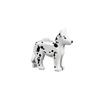 10pcs Compact Building Block Part Animal Police Dog Wolfhound Dalmatians Military Scene Accessories Works With Lego