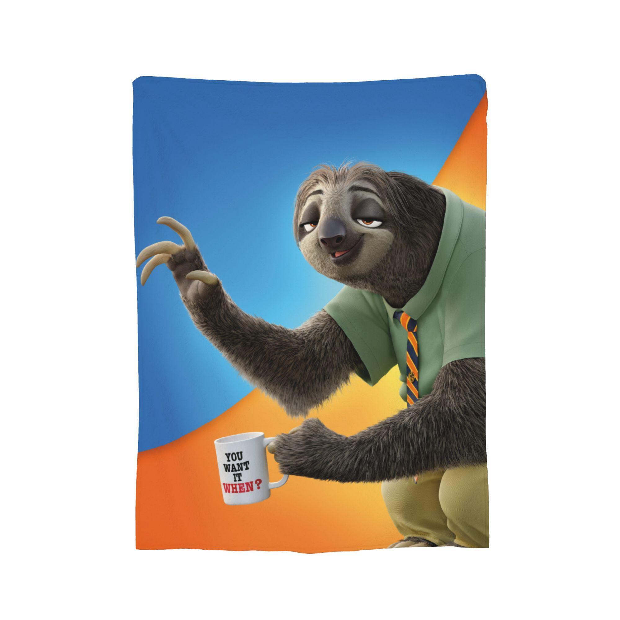 

Cartoon Zootopias Flash Blankets Flannel Print Multifunction Super Warm Throw Blanket for Bedding Car Bedspread 50x60in