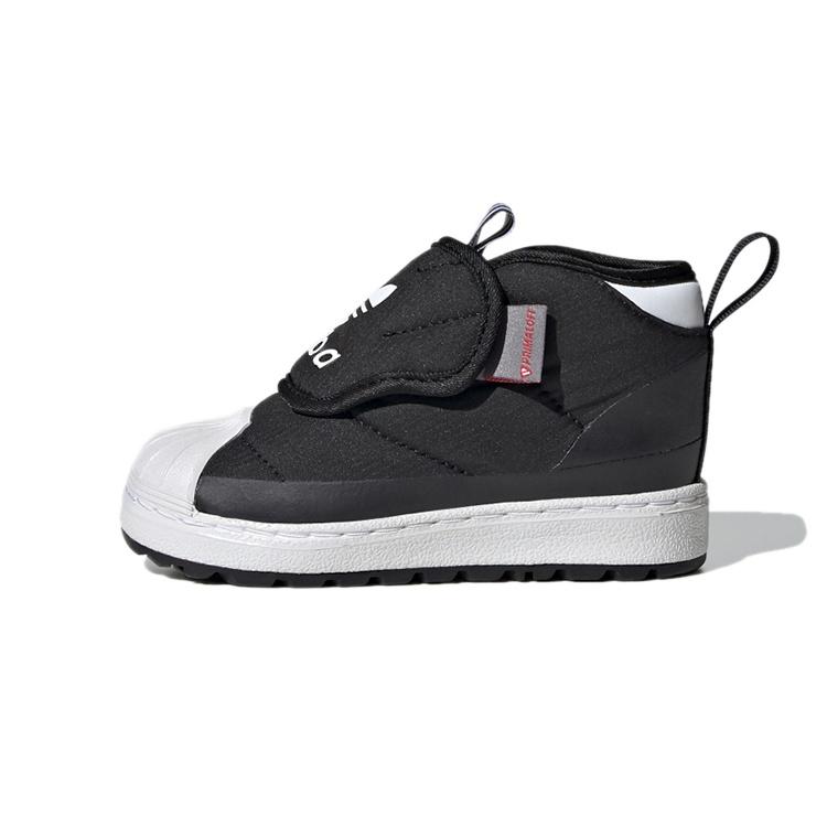 (TD) adidas Superstar 360 Boot I Black White Baby FV7266 EU 21