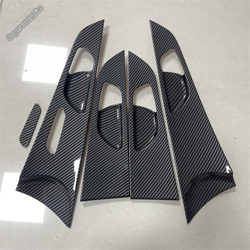Head Light / Window Lift / Gear Shift Panel Cover Trim For Kia Forte / Cerato / K3 - Carbon Fiber Interior Accessories