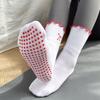 Rutschfeste Pilates-Socken Atmungsaktive Bodensocken Trendige Yoga-Socken für Damen