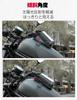 Kemimoto Motorcycle Tank Tilt Reduces Sunlight Reflection Prevents Smartphone Touchscreen Phone Card Universal for Iron Motorcycle Black Bag, Leather,