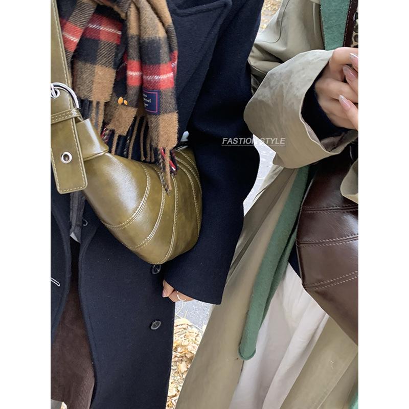 Ladies' Small Bag, Croissants, Fashionable Dumpling Bag Crossbody Bag