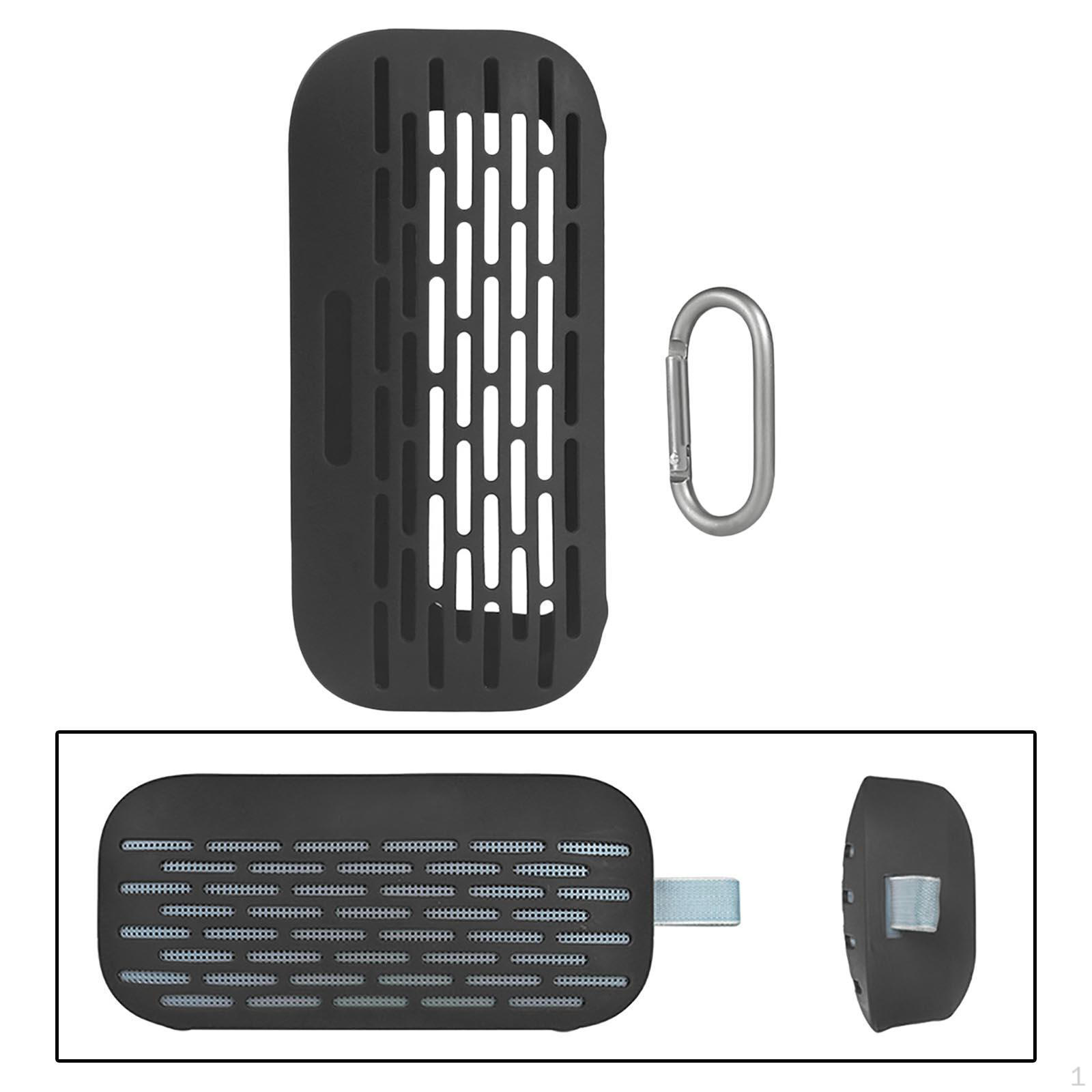 

Чехол для переноски портативных динамиков Audio Carry с ручкой, пылезащитный чёрный