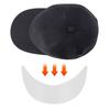 20Pcs Removable Baseball Cap Brim Peaked Plastic Cap Brim Replacement  Peaked Caps