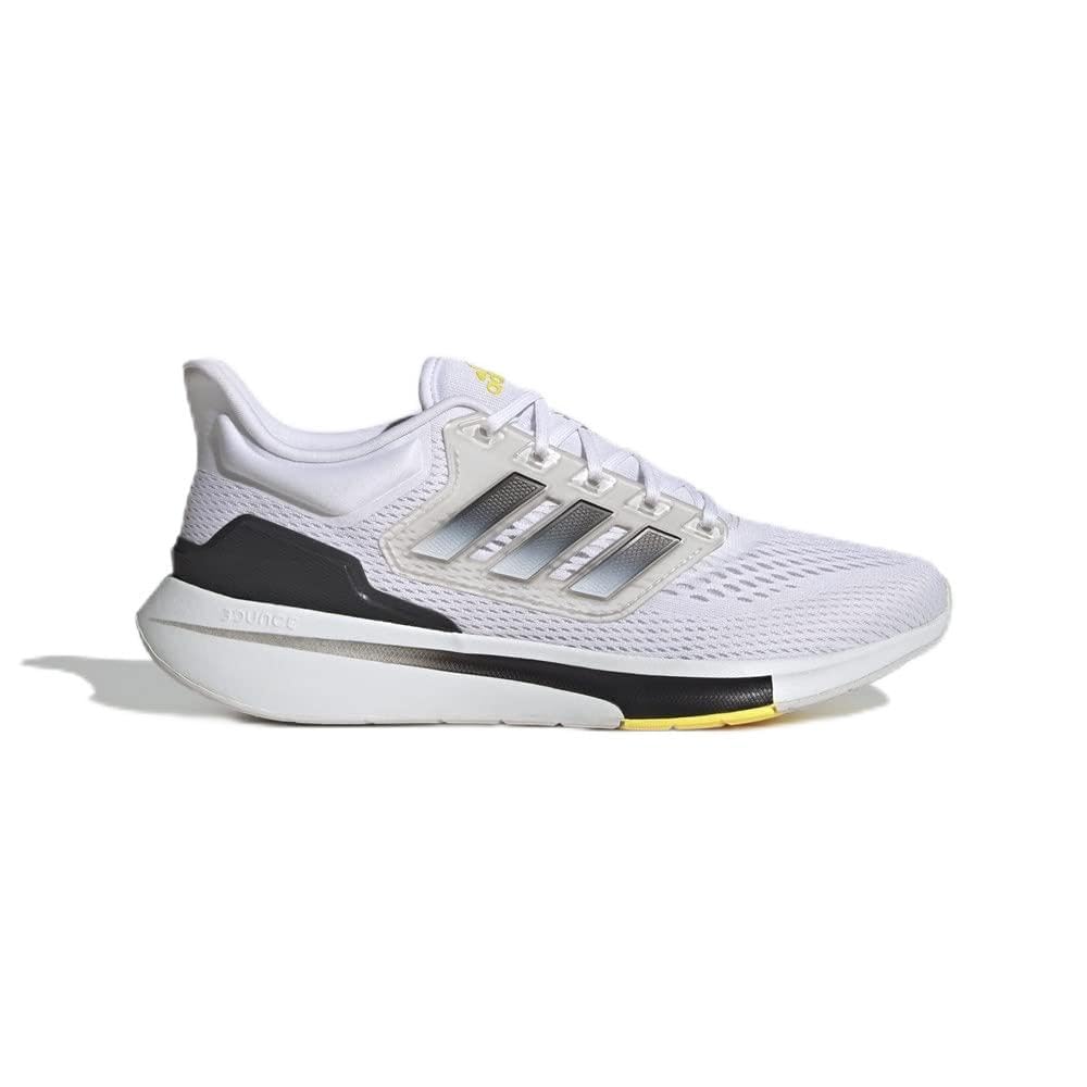 

Adidas EQ21 Run Running Unisex Adult Footwear Yellow Size cm Shoes, WF306, White/Core Black/Beam (GW6728), 27.5
