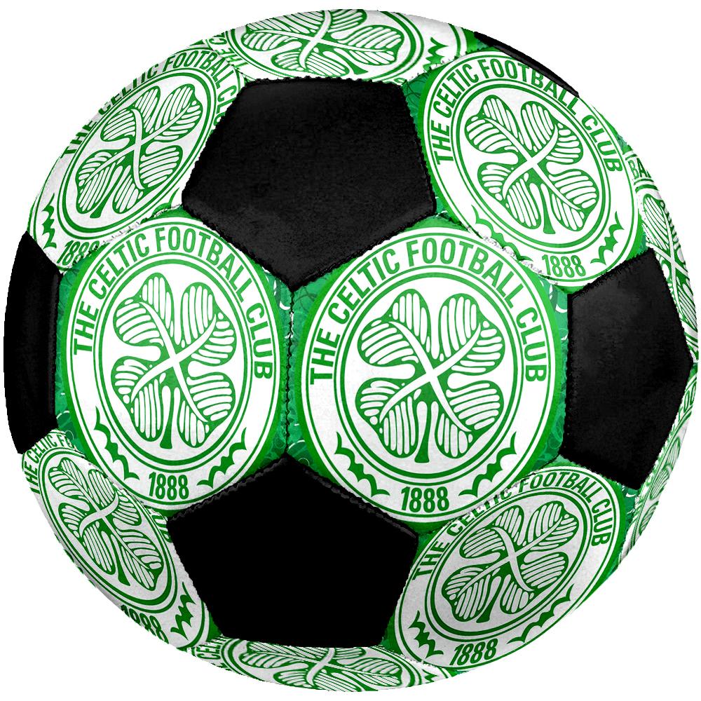 SIZE 5 Celtic Football Club Soccer Ball Colorful All Ages Machine Stitched PVC Competition Ready Durable High-Bounce