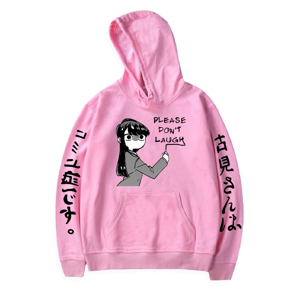 

Коми не может общаться Осень Зима Мода Новый Худи Унисекс Одежда Толстовка Харадзюку Аниме Пуловер Оверсайз 3XL