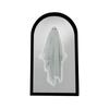 Round/Wave Ghost Hologram Mirror USB Light Up Ghost Illusion Mirror Illusion Design Holographic Effect Haunted House Prop