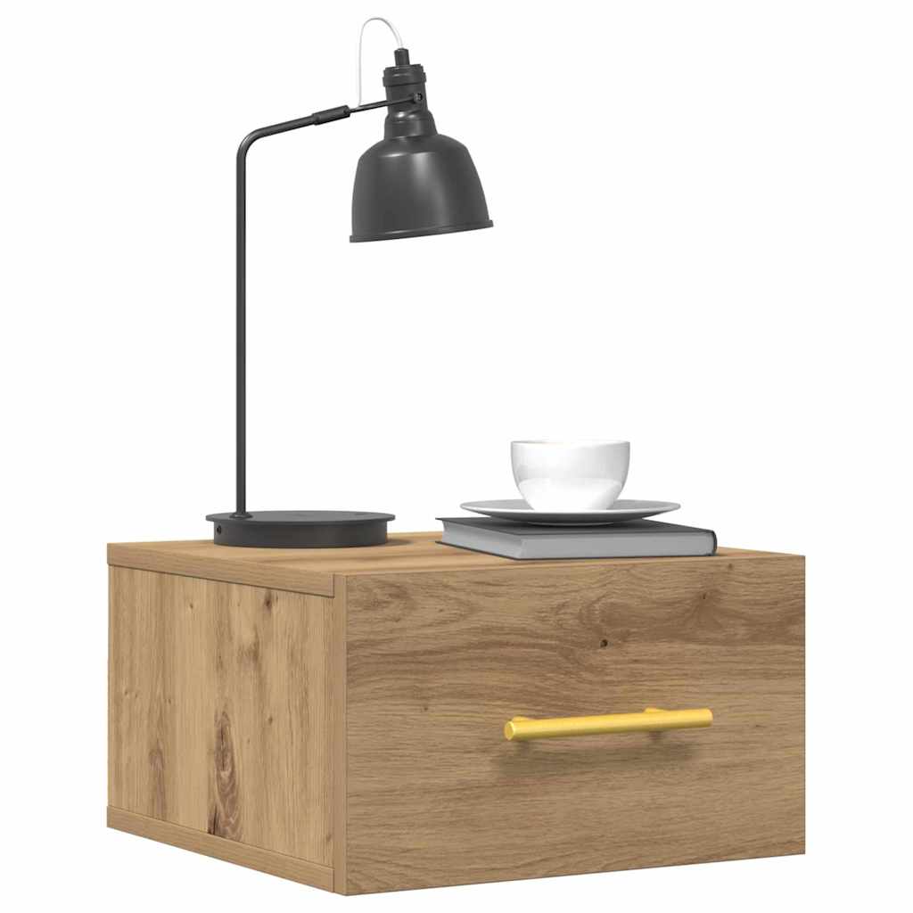 Nightstand Artisan Oak 35 x 35 x 20 cm Particleboard
