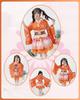 Costume Set Cosplay Yukata Japanese Style Mini Skirt Kimono Japanese Clothes One Piece Lolita Long Sleeve Gothic Lolita Cosplay Mori Girl Lolita Large