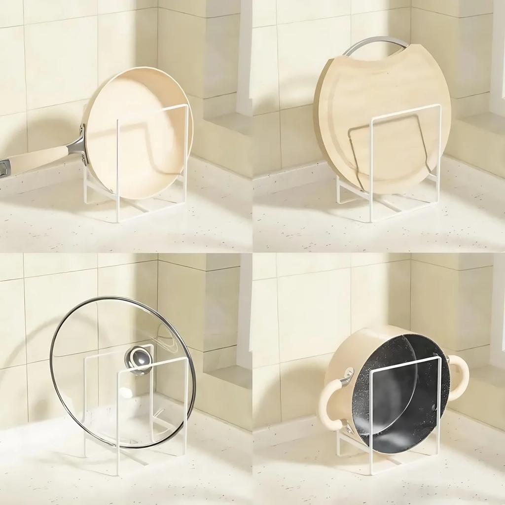 1pc kitchen cabinet plate storage countertop dish rack drawer dinner plate partition drain rack layered Household storage rack