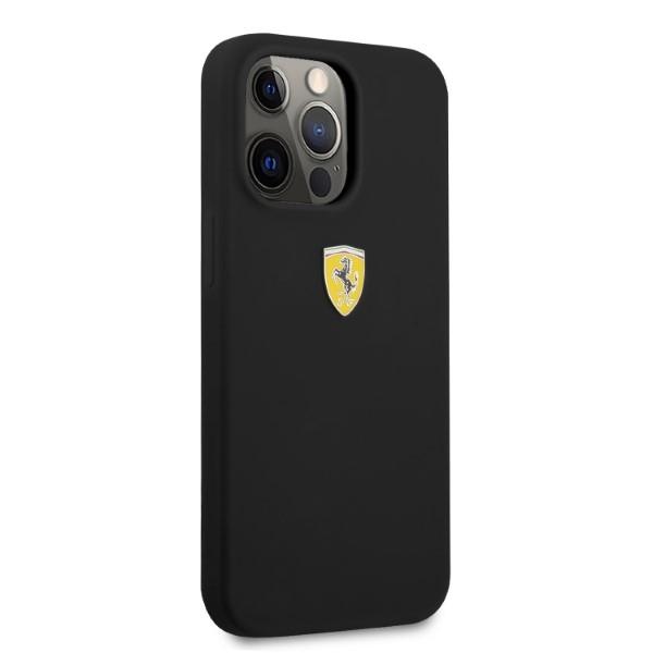 Ferrari Fessihmp13Lbk Iphone 13 Pro / 136,1 Czarny/Black Hardcase Silicone Magsafe
