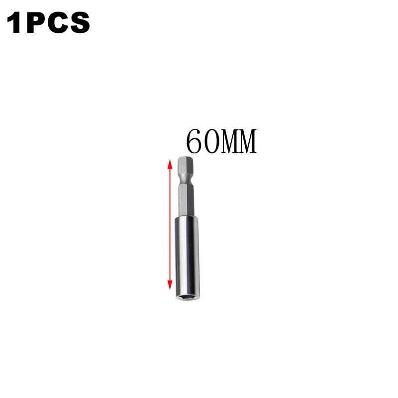 1/5pcs Magnetic Screwdriver Extension Hexagonal Handle Extended Connecting Rod Carbon Steel Screwdrivers Bit Holder Power Tools