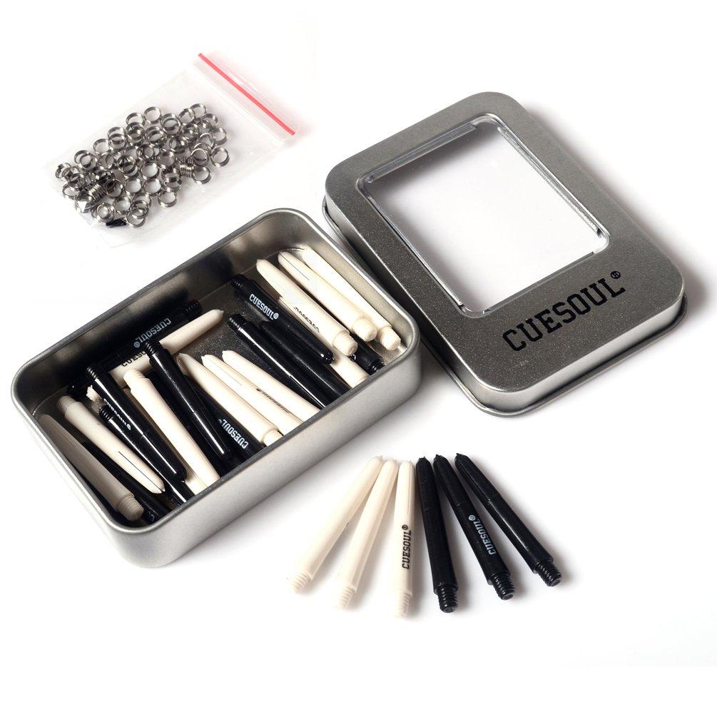 

CUESOUL 40mm Dart Stems/Shafts, Pack of 30, 2BA DS-039