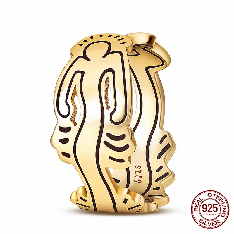 Brand New 100% Genuine 925 Silver Women's Ring Original Heart Crown Rose Gold Crystal Engagement Ring Wedding Anniversary Jewelr