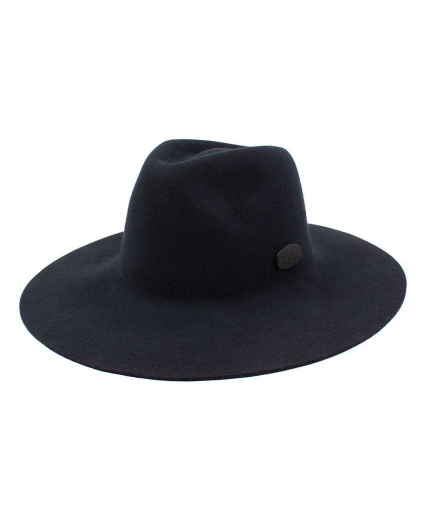 Yunibeosyeolkemiseuteuli Black Metal Long Wool Fedora Nv Metal Long Fedora
