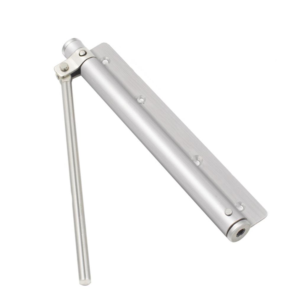 Door Closer Self-closing Hinge Adjustable Closing Force Brushed
