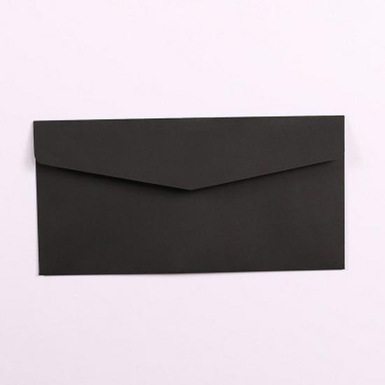 Retro Western Style Kraft/Black/Beige Invitation Envelope