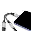 Simultaneous Charging And Sound USB C Adapter For Clear Sound On Phone And Devices