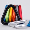 Aluminum Alloy Outdoor Triangular Carabiner Locking Carabiner Clip Keychain Clips for Backpack Camping Hiking Traveling