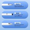 Three-in-One High-Precision Stylus for iPad & Huawei: Handwriting & Drawing Capacitive Pen