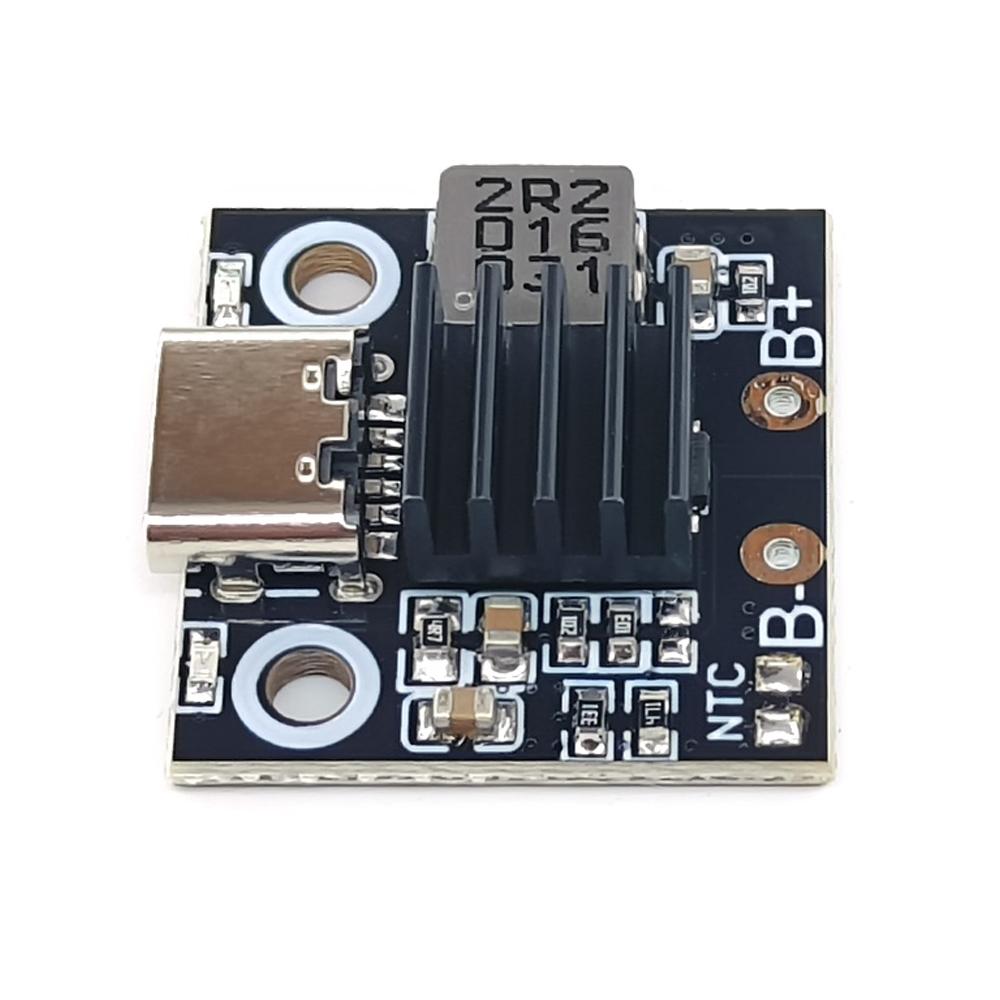 1S 5V Charge Discharge Integrated Module 18650 Lithium Battery Charging Boost Power Board Stepup Charge Protection Module Type C
