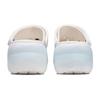Crocs Sea Salt Milk Foam EVA Simple and Atmospheric Hole Shoes Unisex White