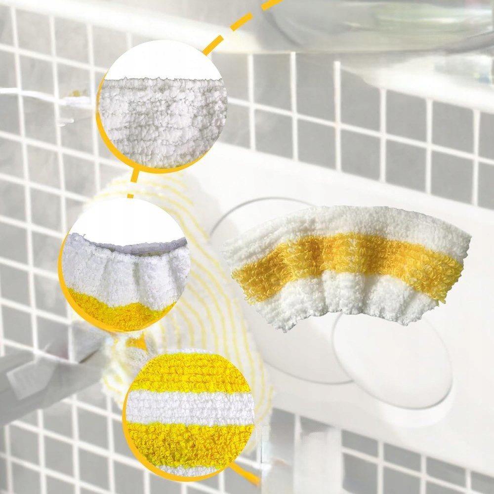 Zestaw Szczotek Nakładek Do Karcher Easyfix Sc1 Sc2 Sc3 Sc4 Sc5 Mikrofibra