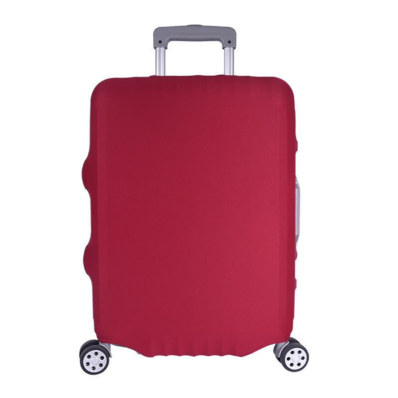 Maßgefertigter elastischer Gepäckschutzbezug mit Digitaldruck, verdickte Luftschicht für Reise-Trolleykoffer