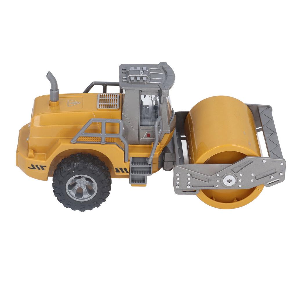 Roller Truck Toy for Kids Lifelike Details Simulation Road Roller Toy Durable ABS Inertial